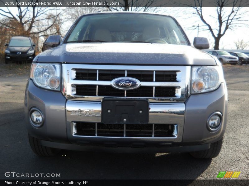 Tungsten Grey Metallic / Stone 2008 Ford Escape Hybrid 4WD