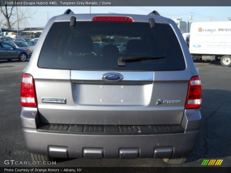 Tungsten Grey Metallic / Stone 2008 Ford Escape Hybrid 4WD