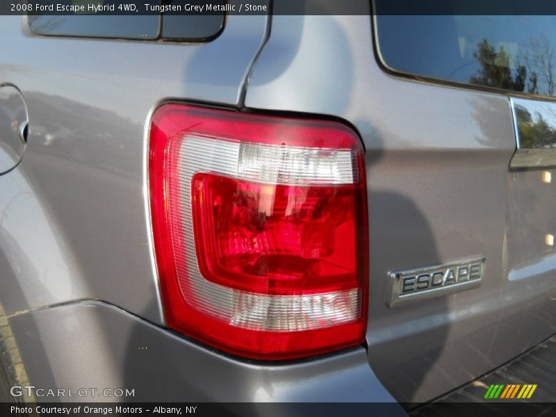 Tungsten Grey Metallic / Stone 2008 Ford Escape Hybrid 4WD