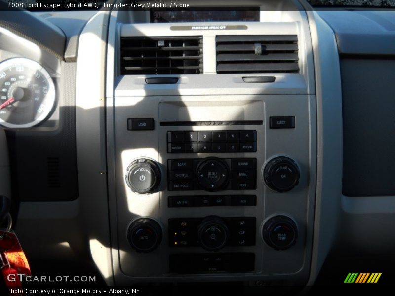 Tungsten Grey Metallic / Stone 2008 Ford Escape Hybrid 4WD