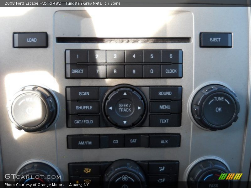 Tungsten Grey Metallic / Stone 2008 Ford Escape Hybrid 4WD