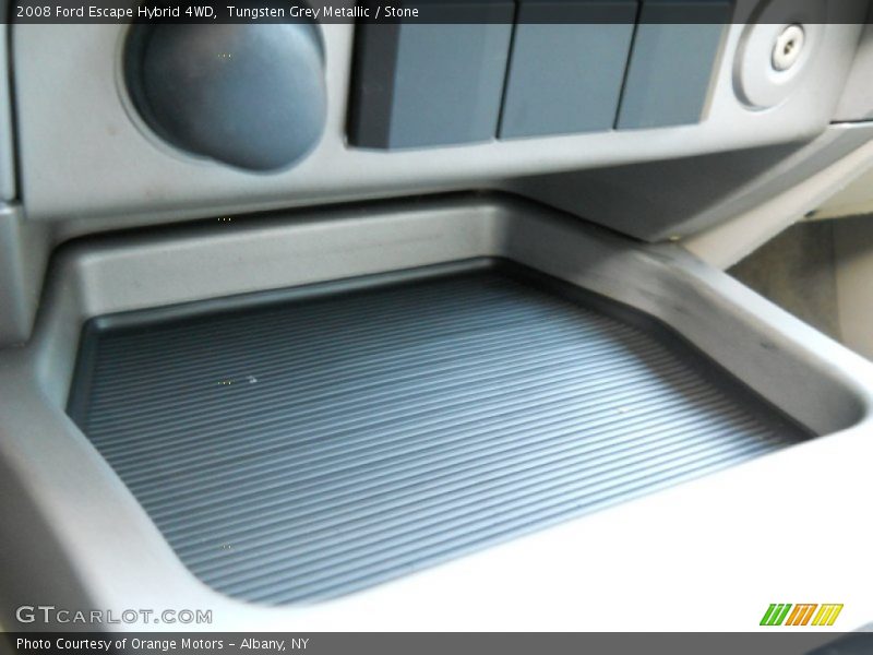 Tungsten Grey Metallic / Stone 2008 Ford Escape Hybrid 4WD