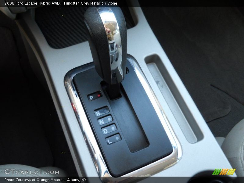 Tungsten Grey Metallic / Stone 2008 Ford Escape Hybrid 4WD