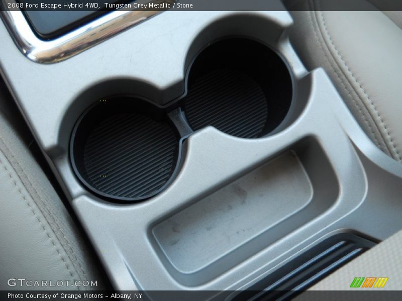Tungsten Grey Metallic / Stone 2008 Ford Escape Hybrid 4WD