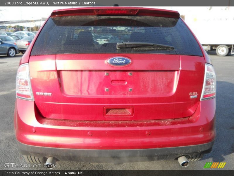 Redfire Metallic / Charcoal 2008 Ford Edge SEL AWD