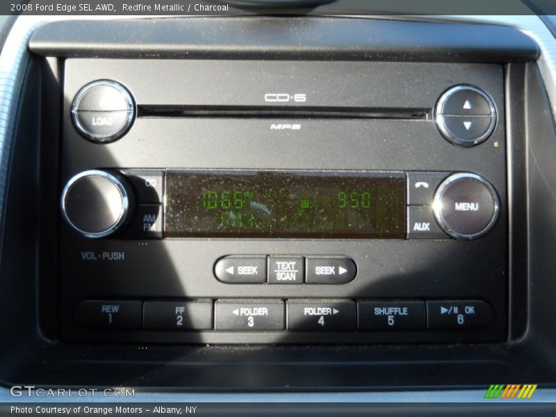 Redfire Metallic / Charcoal 2008 Ford Edge SEL AWD