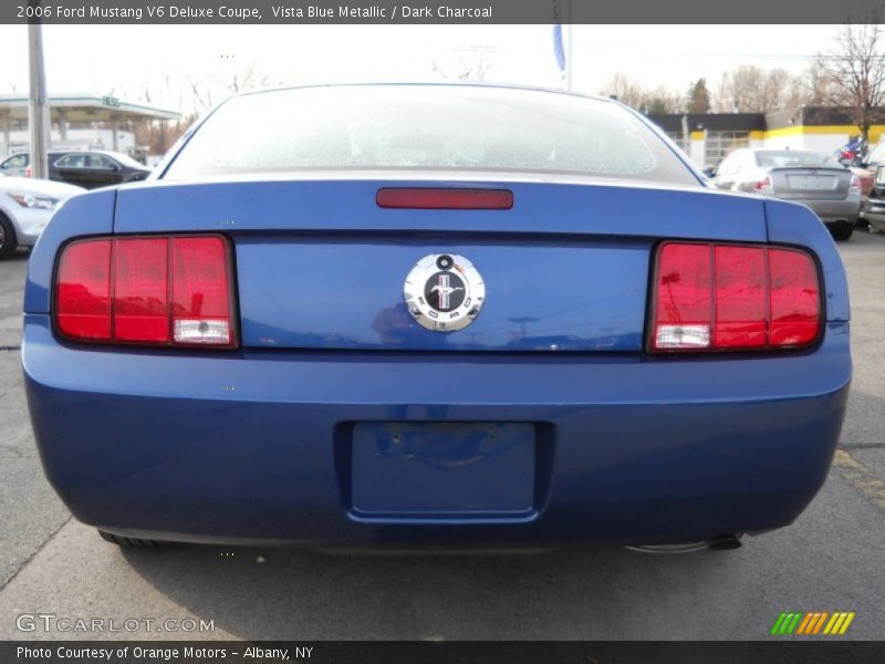 Vista Blue Metallic / Dark Charcoal 2006 Ford Mustang V6 Deluxe Coupe