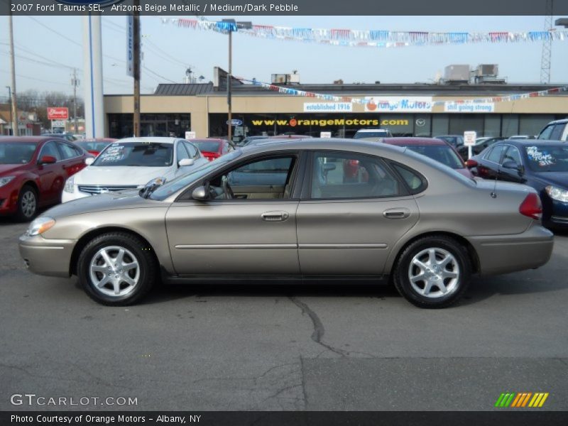 Arizona Beige Metallic / Medium/Dark Pebble 2007 Ford Taurus SEL
