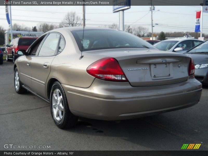 Arizona Beige Metallic / Medium/Dark Pebble 2007 Ford Taurus SEL