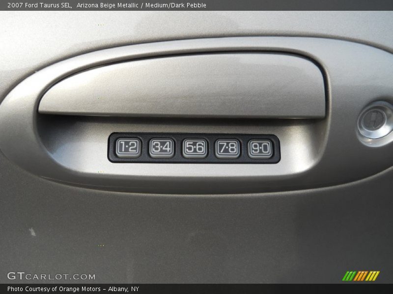 Arizona Beige Metallic / Medium/Dark Pebble 2007 Ford Taurus SEL
