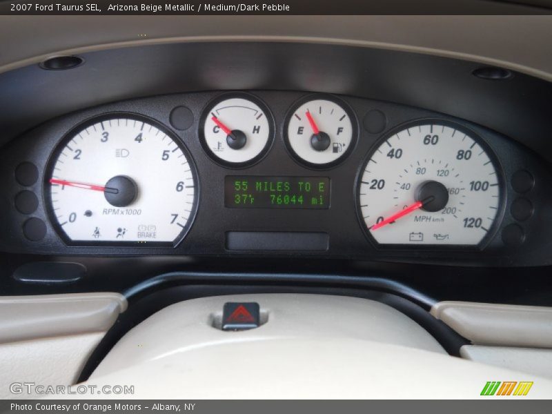 Arizona Beige Metallic / Medium/Dark Pebble 2007 Ford Taurus SEL