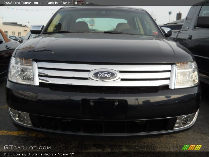 Dark Ink Blue Metallic / Black 2008 Ford Taurus Limited
