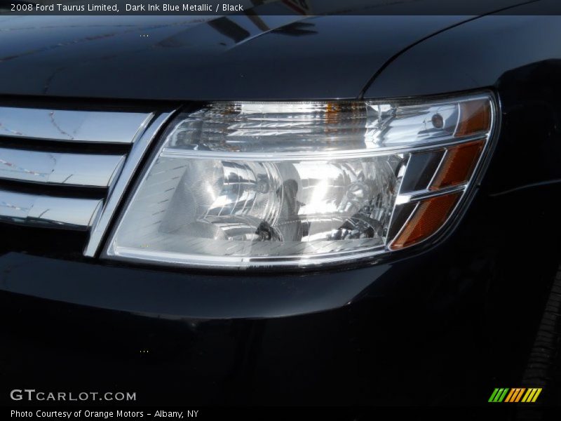Dark Ink Blue Metallic / Black 2008 Ford Taurus Limited