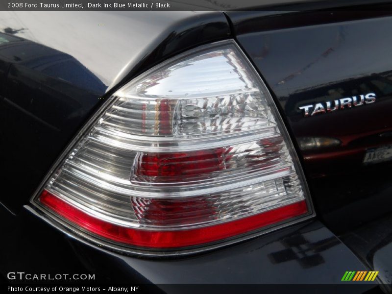 Dark Ink Blue Metallic / Black 2008 Ford Taurus Limited