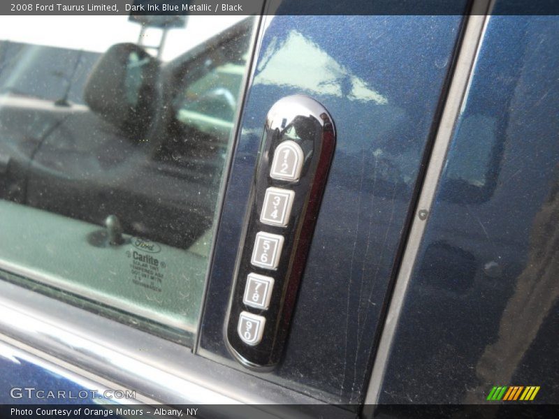 Dark Ink Blue Metallic / Black 2008 Ford Taurus Limited