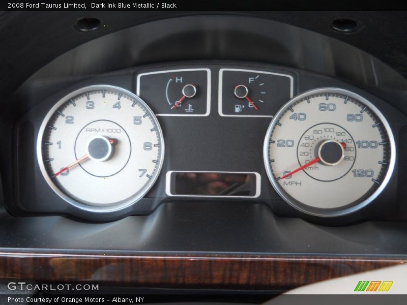 Dark Ink Blue Metallic / Black 2008 Ford Taurus Limited