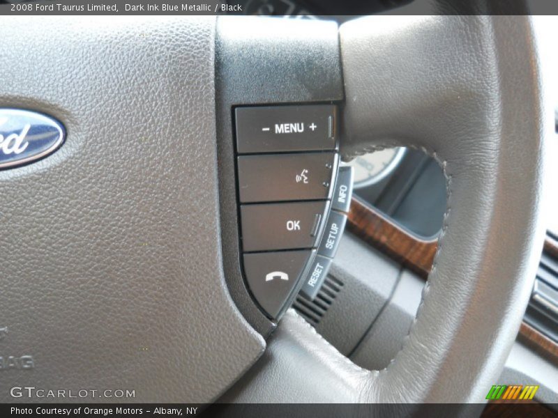 Dark Ink Blue Metallic / Black 2008 Ford Taurus Limited