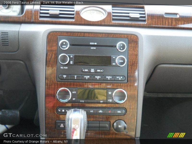 Dark Ink Blue Metallic / Black 2008 Ford Taurus Limited