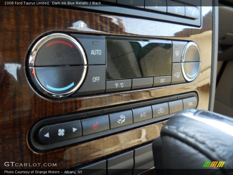 Dark Ink Blue Metallic / Black 2008 Ford Taurus Limited