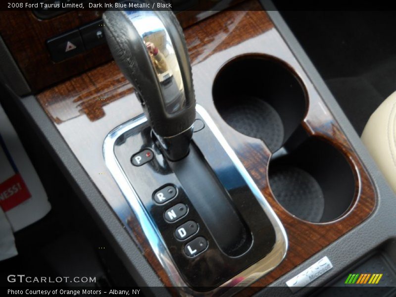 Dark Ink Blue Metallic / Black 2008 Ford Taurus Limited