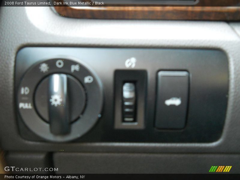 Dark Ink Blue Metallic / Black 2008 Ford Taurus Limited