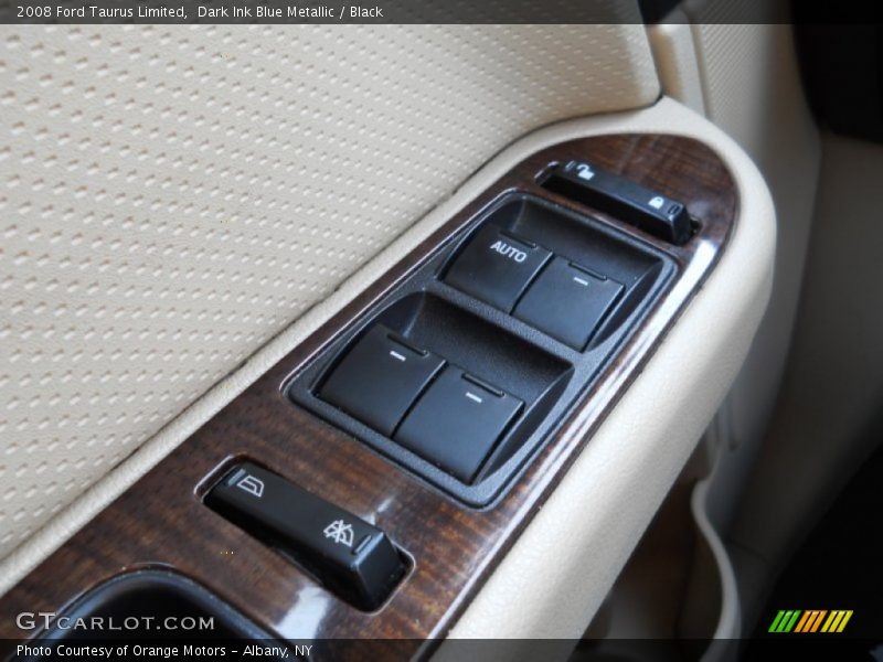 Dark Ink Blue Metallic / Black 2008 Ford Taurus Limited