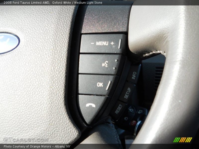 Oxford White / Medium Light Stone 2008 Ford Taurus Limited AWD
