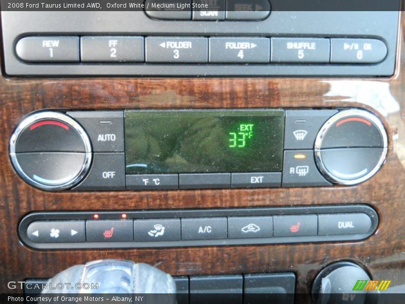 Oxford White / Medium Light Stone 2008 Ford Taurus Limited AWD