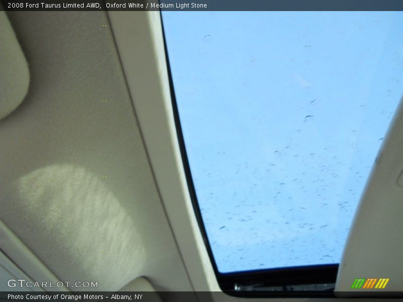 Oxford White / Medium Light Stone 2008 Ford Taurus Limited AWD