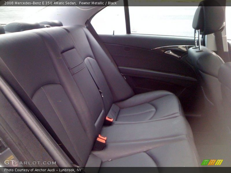 Pewter Metallic / Black 2008 Mercedes-Benz E 350 4Matic Sedan