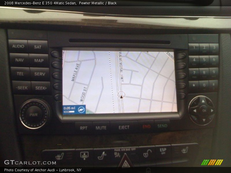 Pewter Metallic / Black 2008 Mercedes-Benz E 350 4Matic Sedan