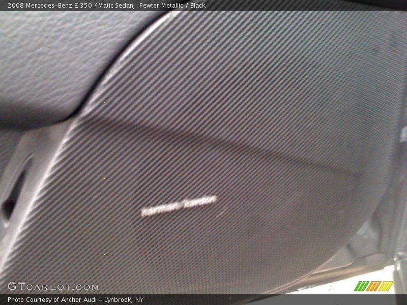 Pewter Metallic / Black 2008 Mercedes-Benz E 350 4Matic Sedan