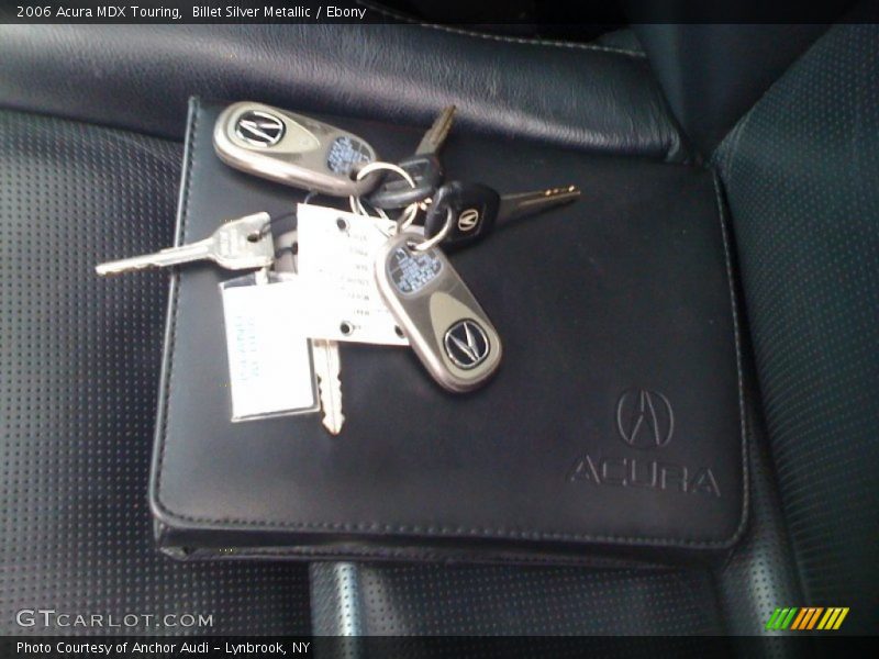 Billet Silver Metallic / Ebony 2006 Acura MDX Touring