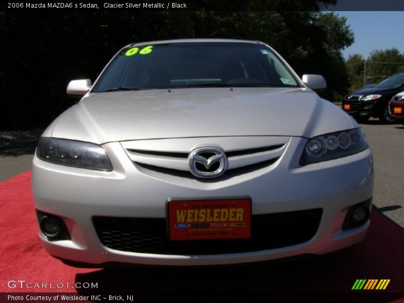 Glacier Silver Metallic / Black 2006 Mazda MAZDA6 s Sedan