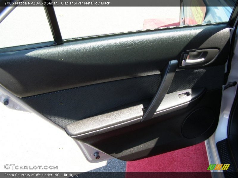 Glacier Silver Metallic / Black 2006 Mazda MAZDA6 s Sedan