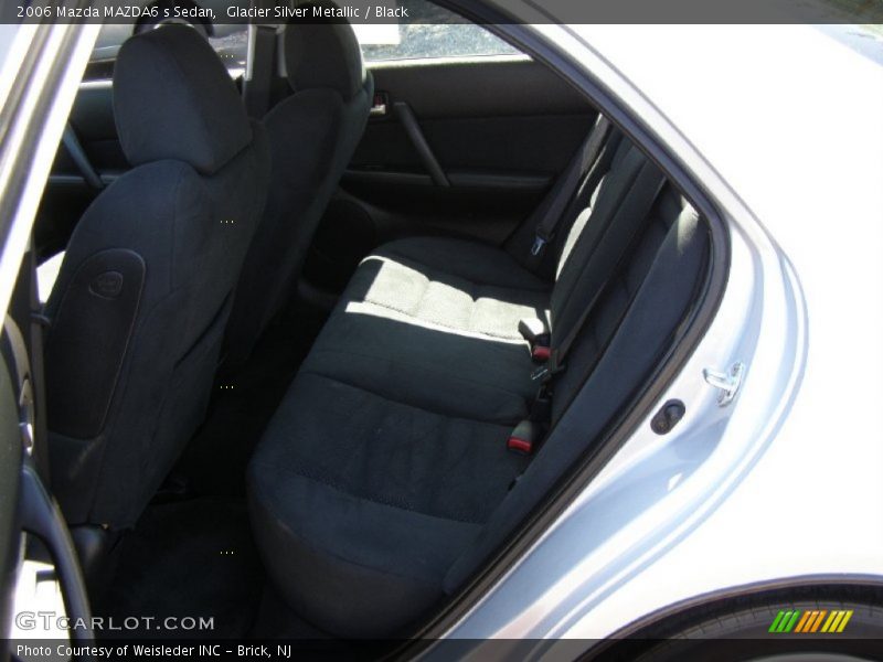 Glacier Silver Metallic / Black 2006 Mazda MAZDA6 s Sedan