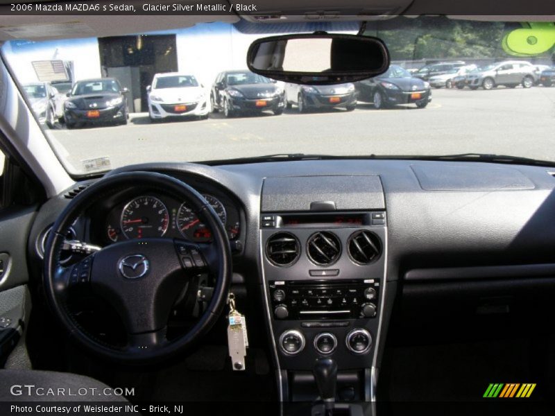 Glacier Silver Metallic / Black 2006 Mazda MAZDA6 s Sedan