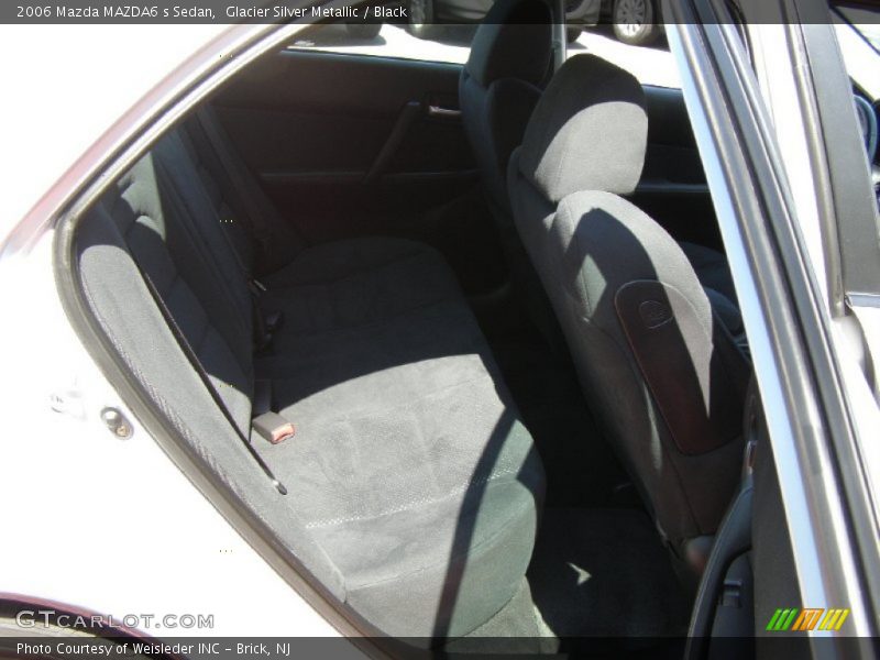 Glacier Silver Metallic / Black 2006 Mazda MAZDA6 s Sedan