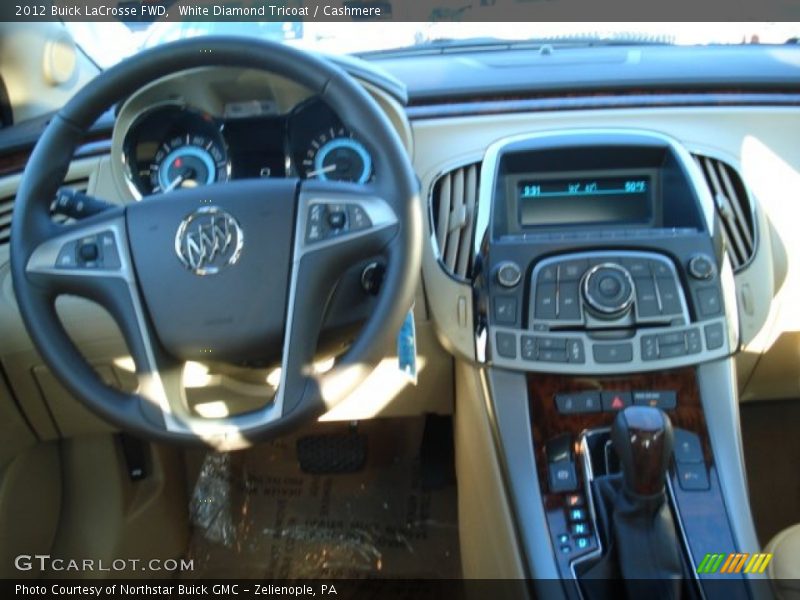 White Diamond Tricoat / Cashmere 2012 Buick LaCrosse FWD