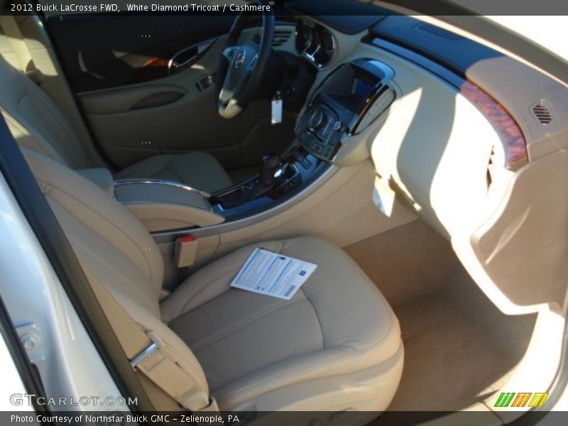 White Diamond Tricoat / Cashmere 2012 Buick LaCrosse FWD