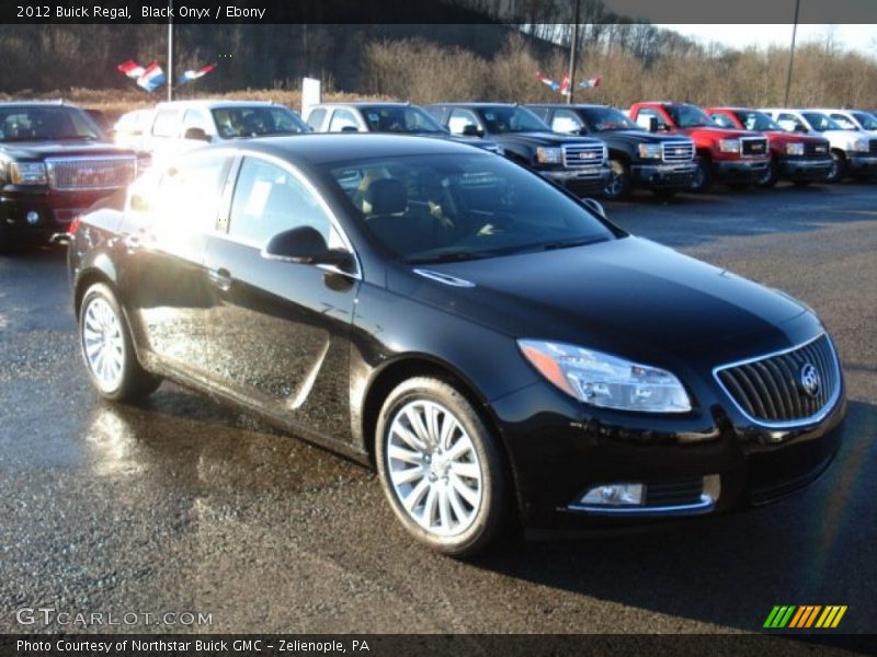 Black Onyx / Ebony 2012 Buick Regal