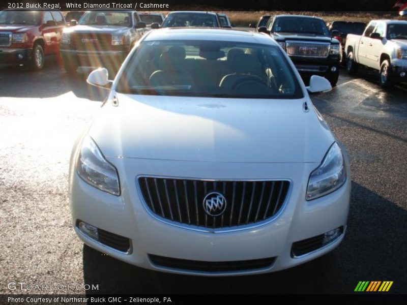 White Diamond Tricoat / Cashmere 2012 Buick Regal