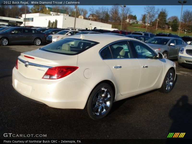White Diamond Tricoat / Cashmere 2012 Buick Regal