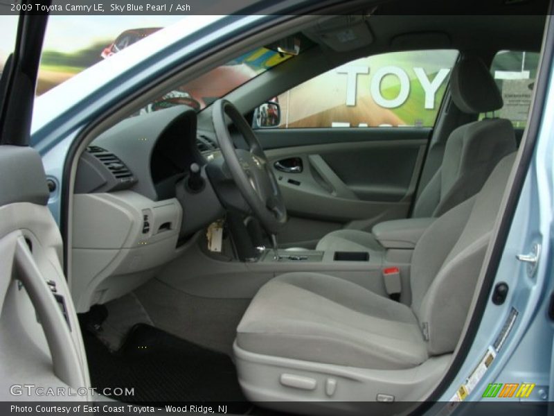 Sky Blue Pearl / Ash 2009 Toyota Camry LE