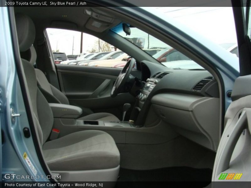 Sky Blue Pearl / Ash 2009 Toyota Camry LE