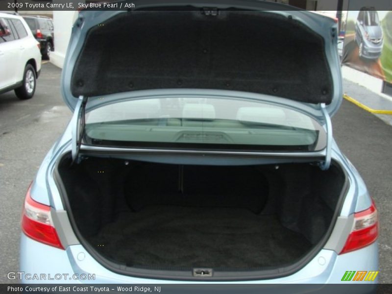 Sky Blue Pearl / Ash 2009 Toyota Camry LE
