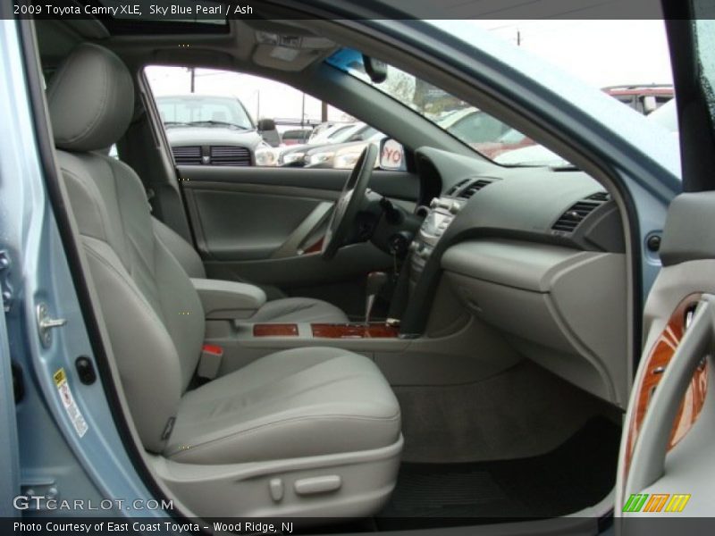 Sky Blue Pearl / Ash 2009 Toyota Camry XLE