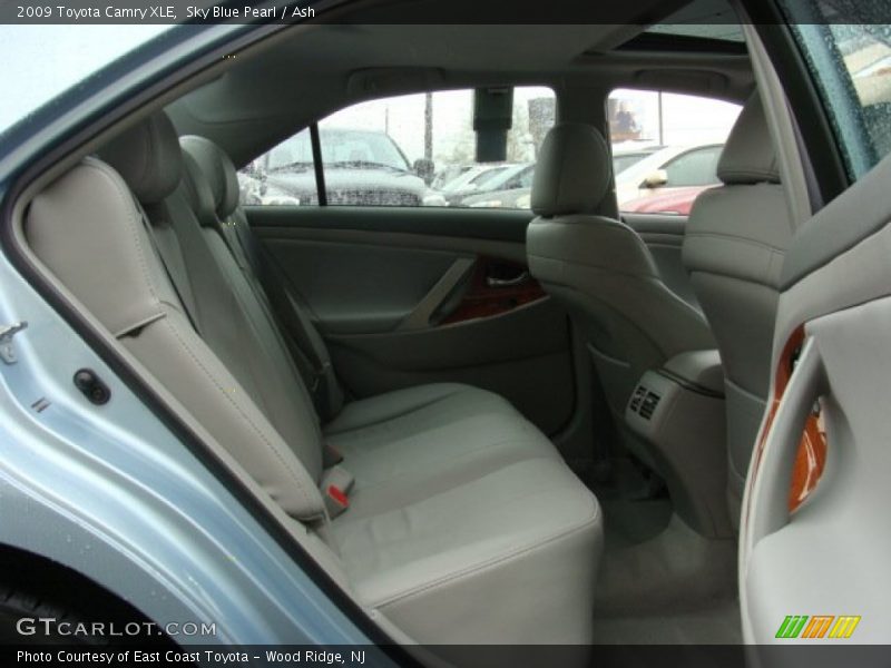 Sky Blue Pearl / Ash 2009 Toyota Camry XLE
