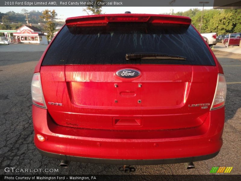 Red Candy Metallic / Charcoal Black 2010 Ford Edge Limited AWD