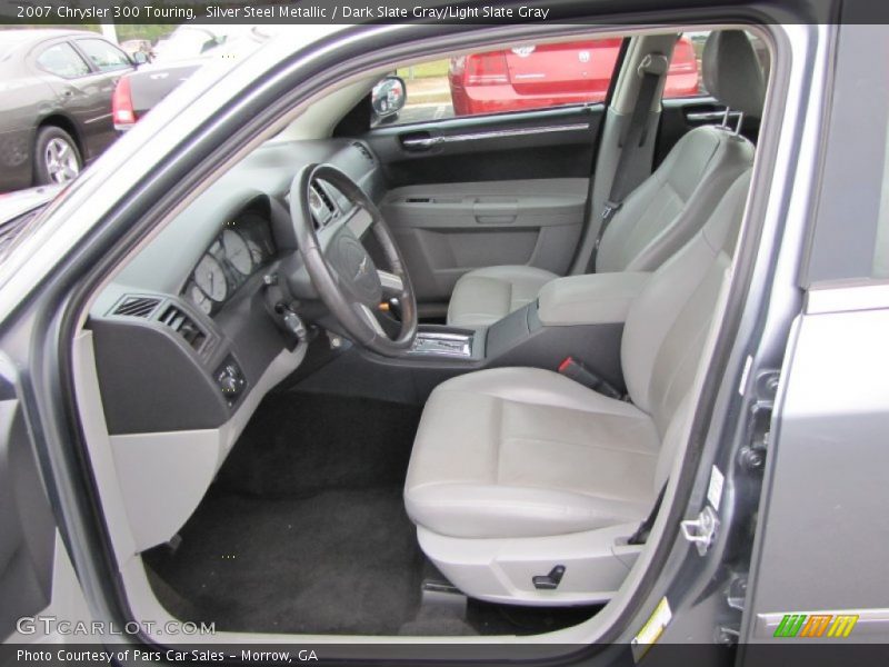 Silver Steel Metallic / Dark Slate Gray/Light Slate Gray 2007 Chrysler 300 Touring